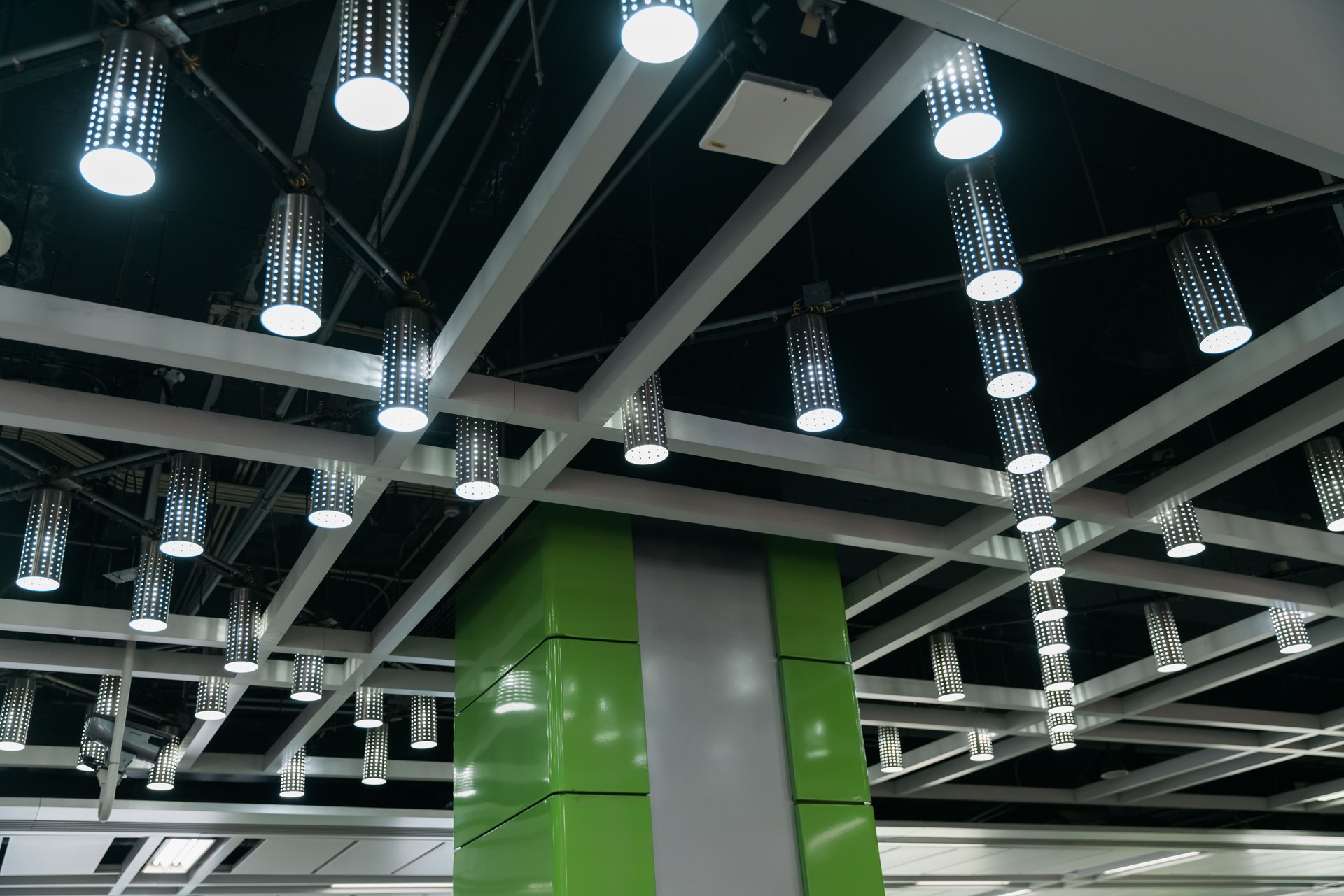 Lights and ceiling
