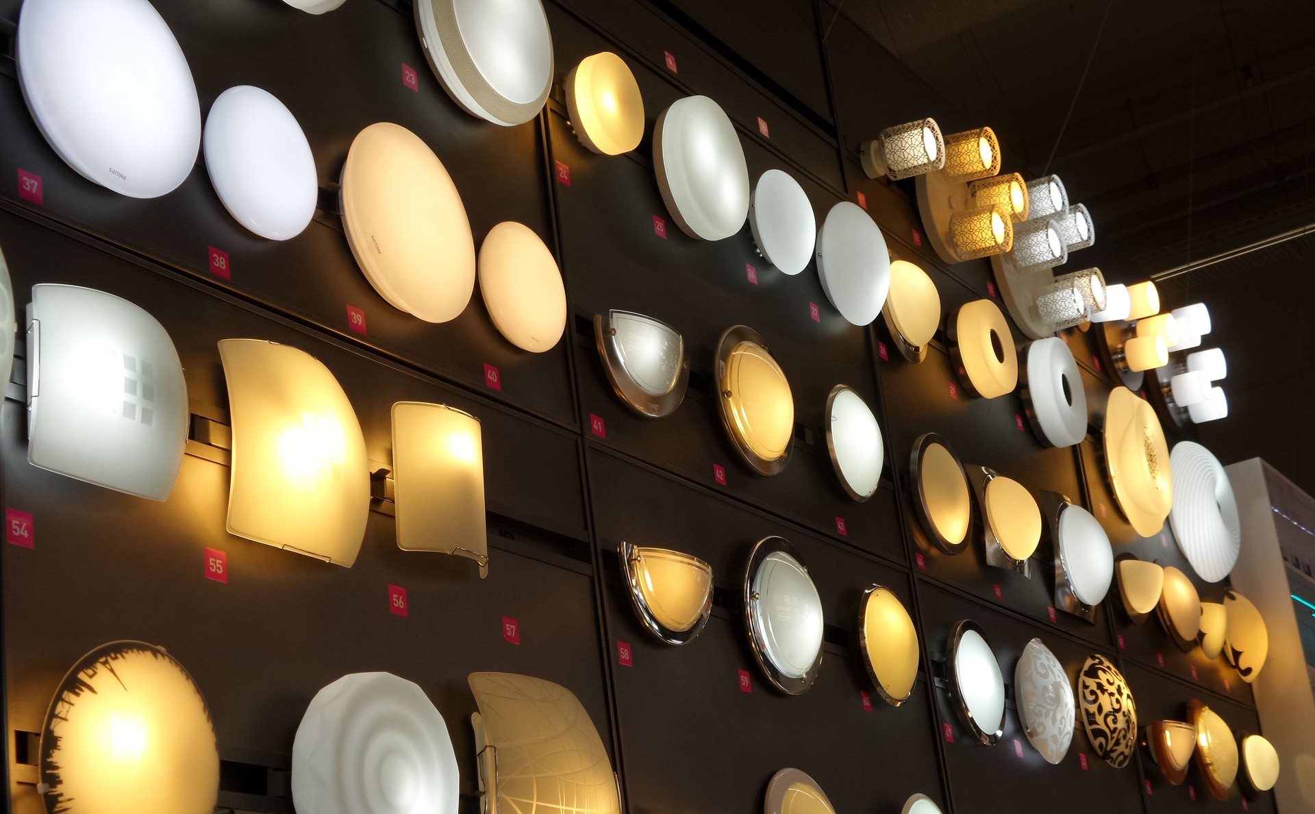 electric lights